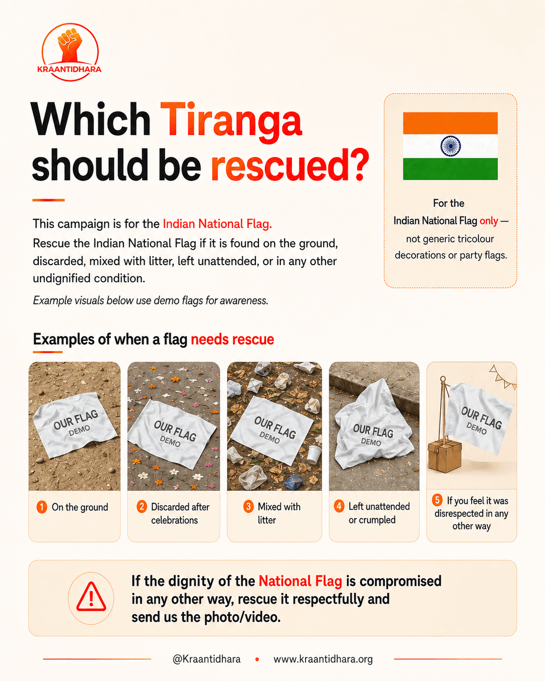What should be rescued? campaign graphic